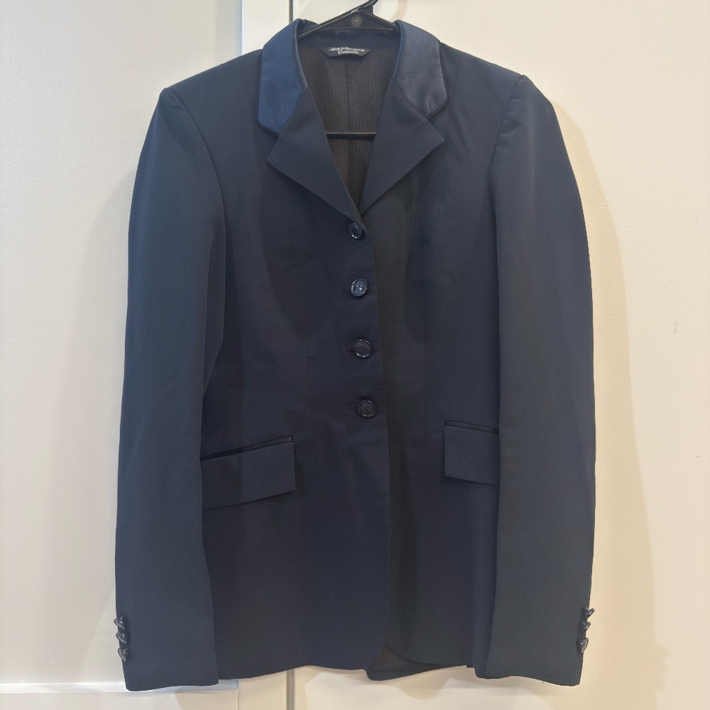 Navy Grand Prix Equestrian Show Coat